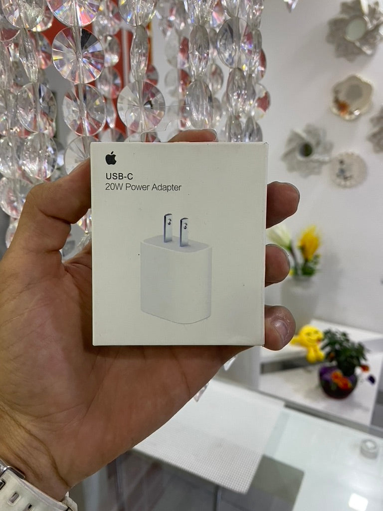 Adaptador Cargador Apple Original 20w Carga Rápida
