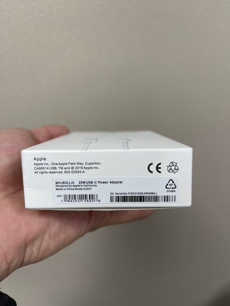 Cargador 20w Carga Rápida