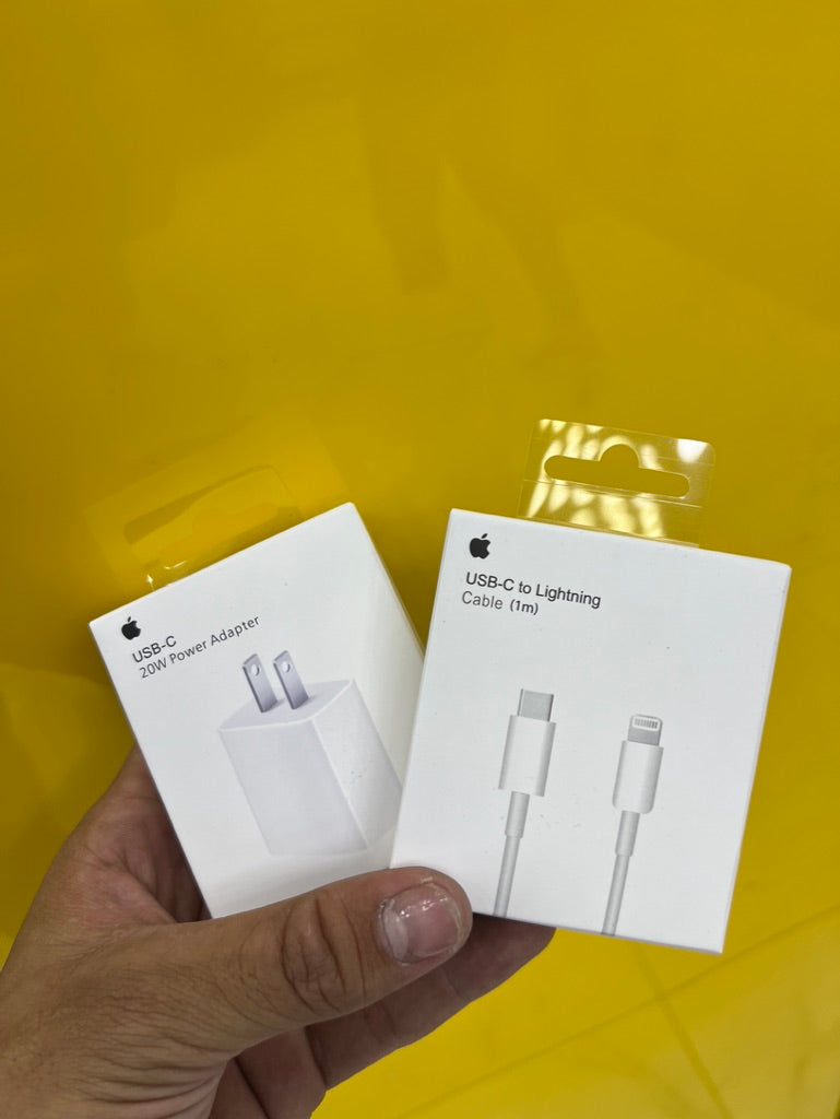 Cargador Apple Original 20w Carga Rápida