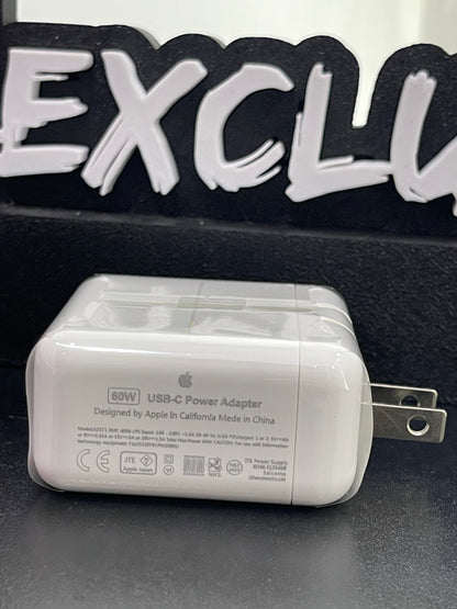 Adaptador Cargador Apple 60w Carga Rápida doble puerto