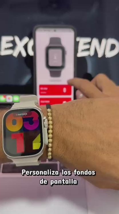 Combo 8 en 1 Smartwatch + Airpods + Cargadores