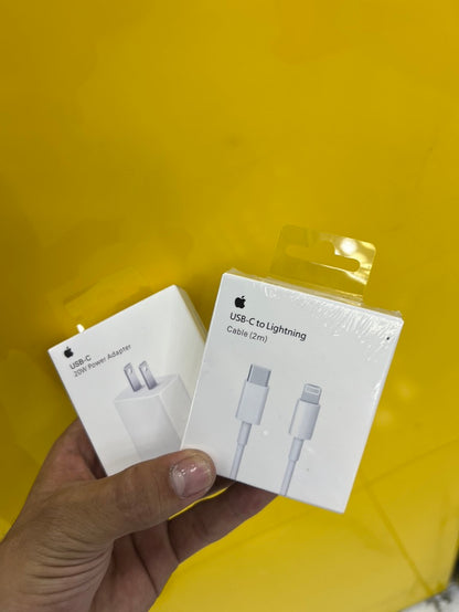 Cargador Apple Original 20w Carga Rápida